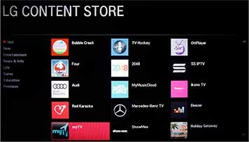 LG Content Store