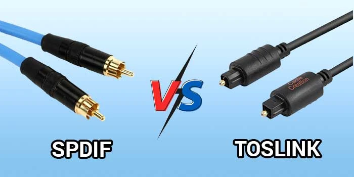 SPDIF Vs. Toslink – What is The Difference Between Them?